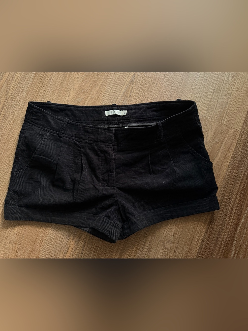♥️Black Women’s Corduroy Shorts
